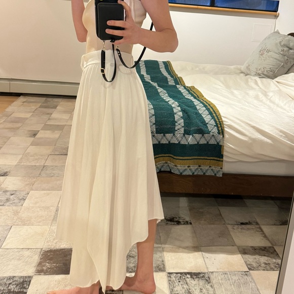 ALC belted white skirt - Picture 2 of 3